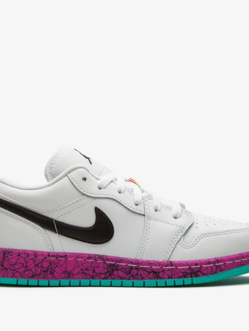 NIKE AIR JORDAN 1 Low GS 'Multi-Color' | 6 Y | 7.5 W